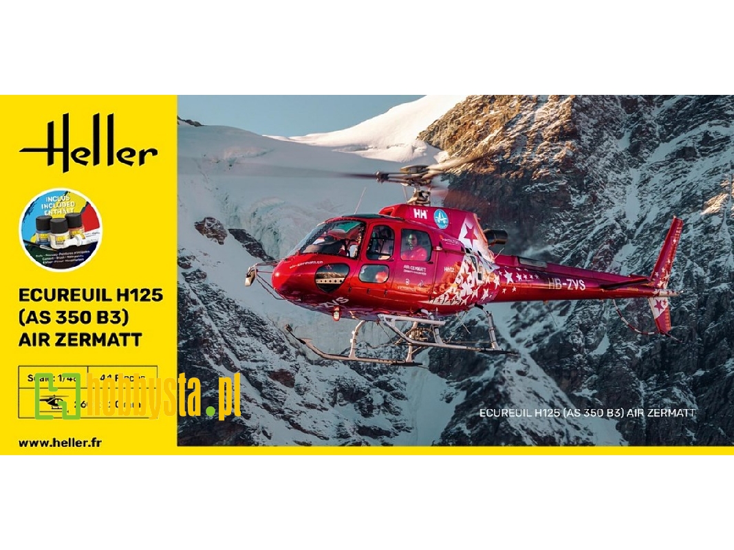 Ecureuil H125 (As 350 B3) Air Zermatt - Starter Kit - image 1 Ecureuil H125 (As 350 B3) Air Zermatt - Starter Kit - image 1