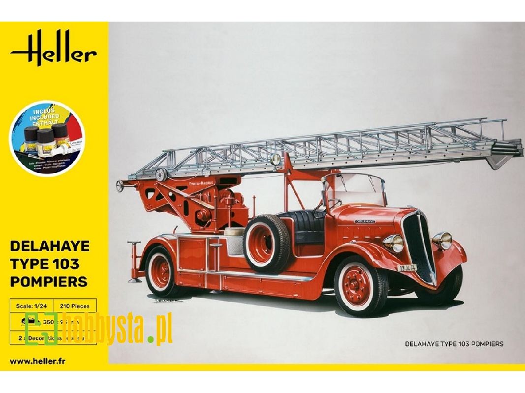 Delahaye Type 103 Pompiers - Starter Kit - image 1 Delahaye Type 103 Pompiers - Starter Kit - image 1