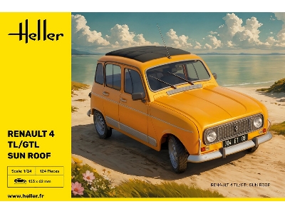 Renault 4 Tl/Gtl Sun Roof - image 1