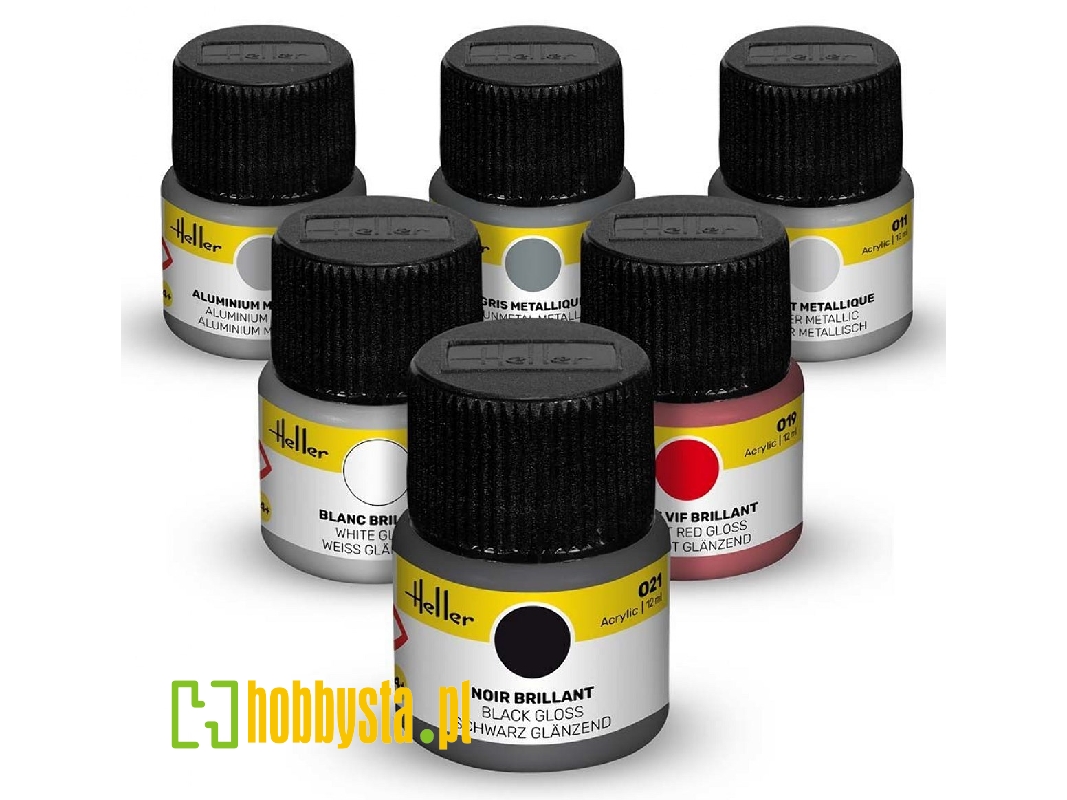 Sports Car - Acrylic Colour Set 6x12ml And Brush - image 1 Sports Car - Acrylic Colour Set 6x12ml And Brush - image 1