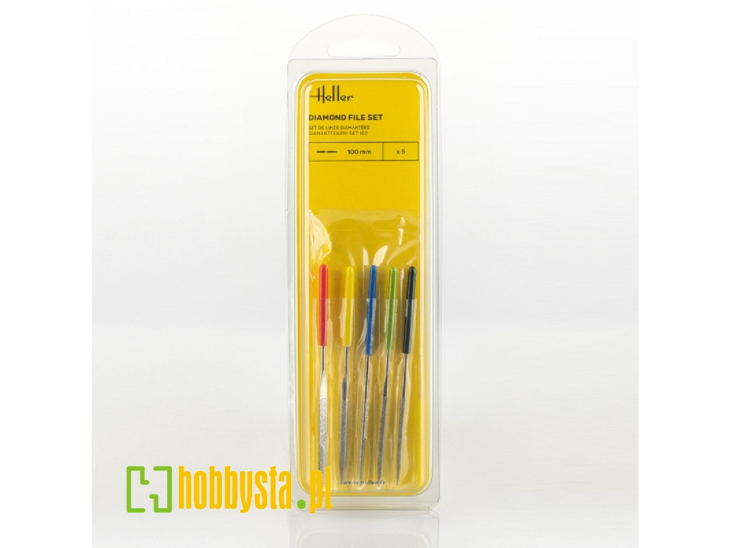 Diamond File Set 100 Mm (5 Pieces) - image 1 Diamond File Set 100 Mm (5 Pieces) - image 1