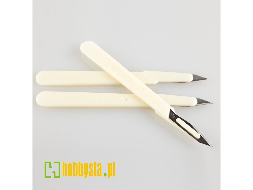 Disposable Scalpel Set (3 Pieces) - image 1 Disposable Scalpel Set (3 Pieces) - image 1