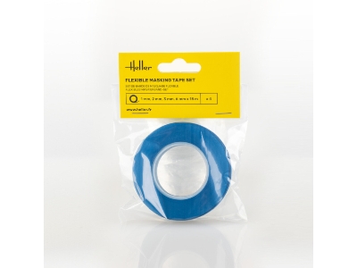 Flexible Masking Tape Set (1, 2, 3, 6 Mm X 18 M) - image 2