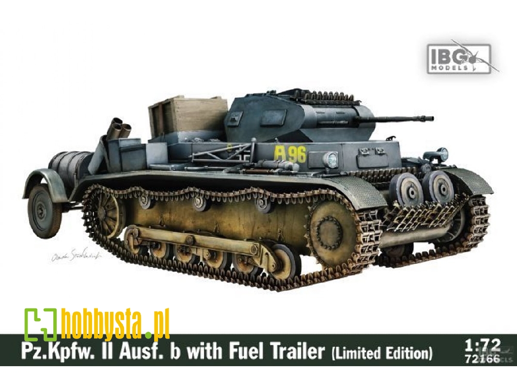 Pz.Kpfw. Ii Ausf. B With Fuel Trailer (Limited Edition) - image 1 Pz.Kpfw. Ii Ausf. B With Fuel Trailer (Limited Edition) - image 1