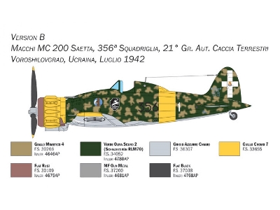 Macchi C.200 Serie XXI-XXII - NO DECALS - image 5
