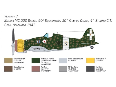 Macchi C.200 Serie XXI-XXII - NO DECALS - image 6