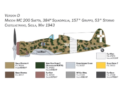 Macchi C.200 Serie XXI-XXII - NO DECALS - image 7