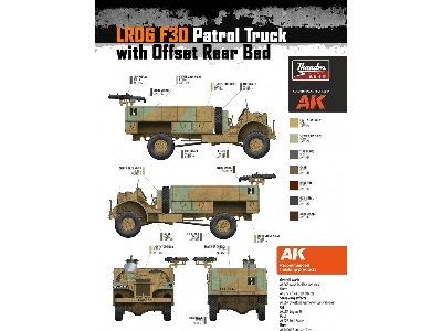 Lrdg F30 Patrol Truck With Offset Rear Bed, Standard Edition - image 14