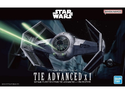 Tie Advanced X1 Sienar Fleet Systems Tie Advanced X1 Prototype - image 1