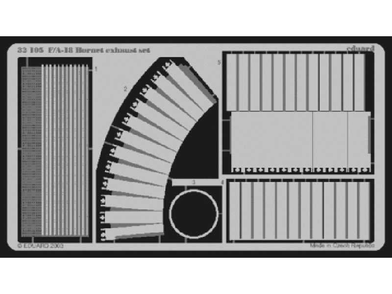 F-18 exhaust 1/32 - Academy Minicraft - image 1