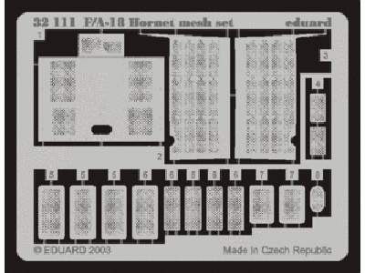 F-18 mesh set 1/32 - Academy Minicraft - image 1