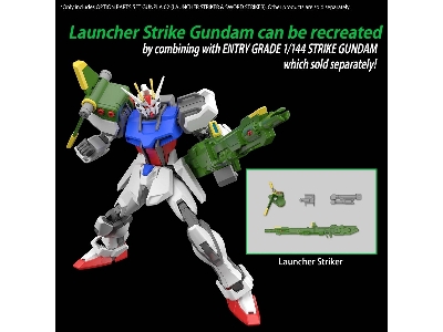 Gunpla 02 (Launcher Striker & Sword Striker) - Option Parts Set - image 3