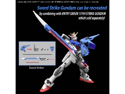 Gunpla 02 (Launcher Striker & Sword Striker) - Option Parts Set - image 4