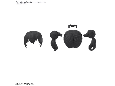 30ms Option Hair Style Parts Vol.10 All 4 Types - image 4