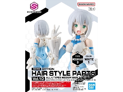 30ms Option Hair Style Parts Vol.10 All 4 Types - image 6