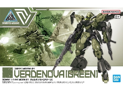 30mm 1/144 Bexm-21 Vedenova [green] - image 1