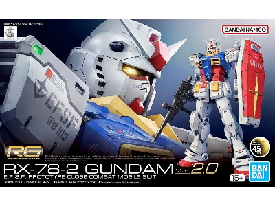 Rx-78-2 Gundam Version 2.0 - E.F.S.F. Prototype Close-combat Mobile Suit - image 1