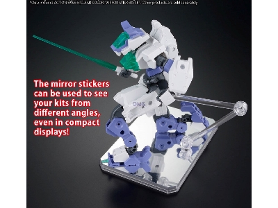 Action Base 6 (Clear Color) Mirror Stickers Set - image 4