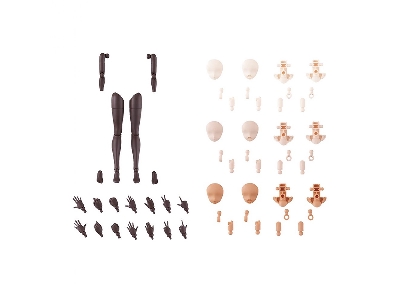 30ms Option Body Parts Type - Arm Parts & Leg Parts [brown] - image 2