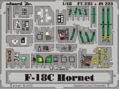 F-18C 1/48 - Hasegawa - - image 1