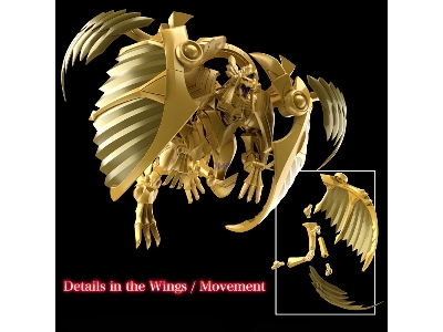 Figure Rise Standard Amplified Yu-gi-oh! - Egyptian God The Winged Dragon Of Ra - image 13