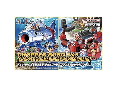 One Piece Chopper Robo 3 & 5 (Chopper Submarine & Chopper Crane) - image 1