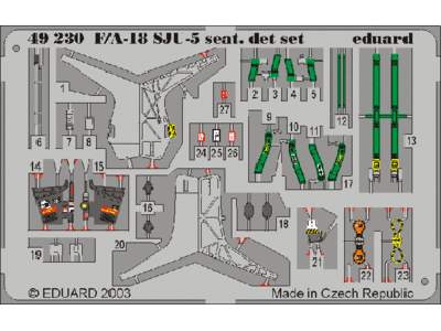 F-18C ejection seat 1/48 - Hasegawa - image 1