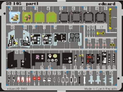 F-18C interior 1/32 - Academy Minicraft - image 1