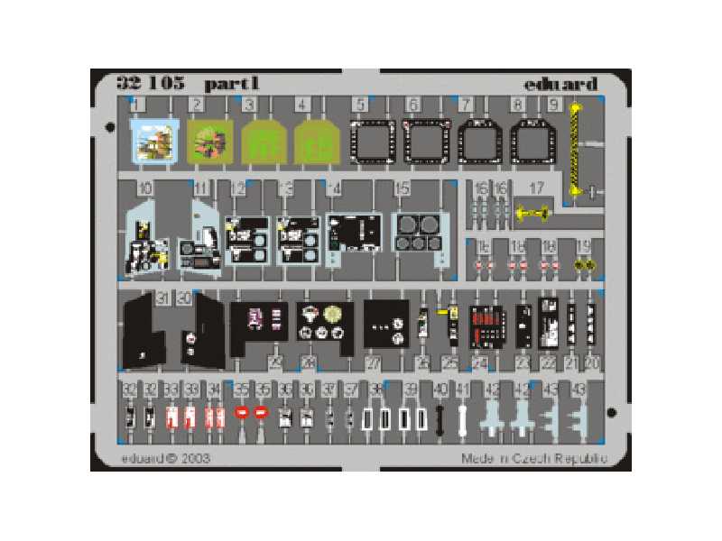 F-18C interior 1/32 - Academy Minicraft - image 1