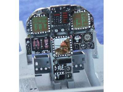 F-18C interior 1/32 - Academy Minicraft - image 6