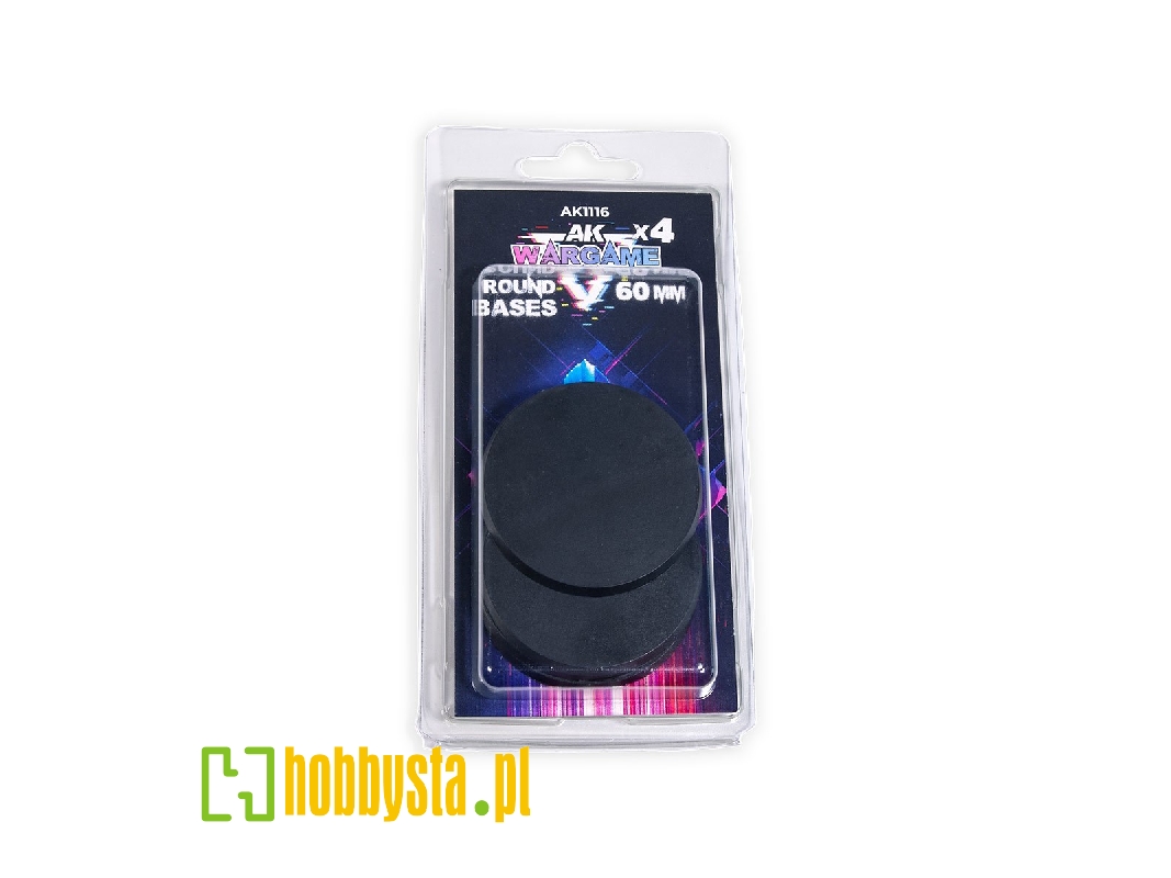 Round Bases 60mm (4pcs) - image 1
