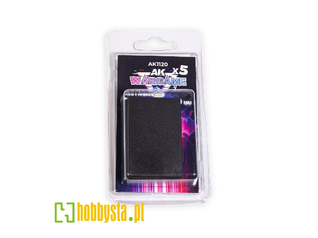 Rectangular Bases 60x40mm (5pcs) - image 1