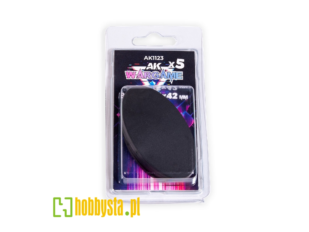 Oval Bases 75x42mm (5pcs) - image 1