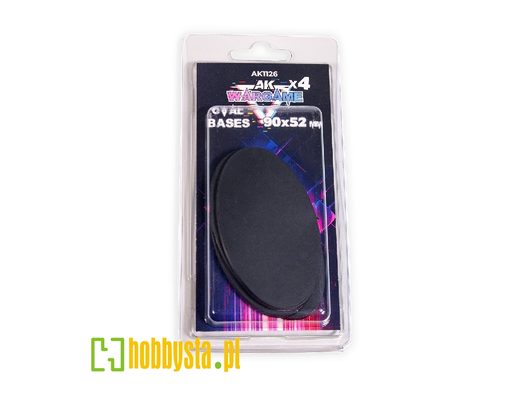 Oval Bases 90x52mm (4pcs) - image 1