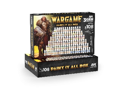 3gen - Wargame Paint It All Box (108pcs) - image 1