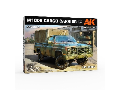 M1008 Cargo Troop Carrier With Tarp - image 1