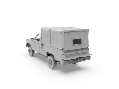 M1008 Cargo Troop Carrier With Tarp - image 13