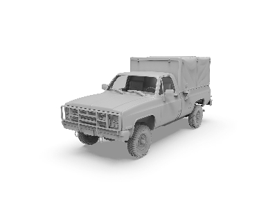 M1008 Cargo Troop Carrier With Tarp - image 16