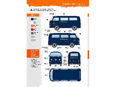 Volkswagen T2 Model 1967 Airport Bus - image 10