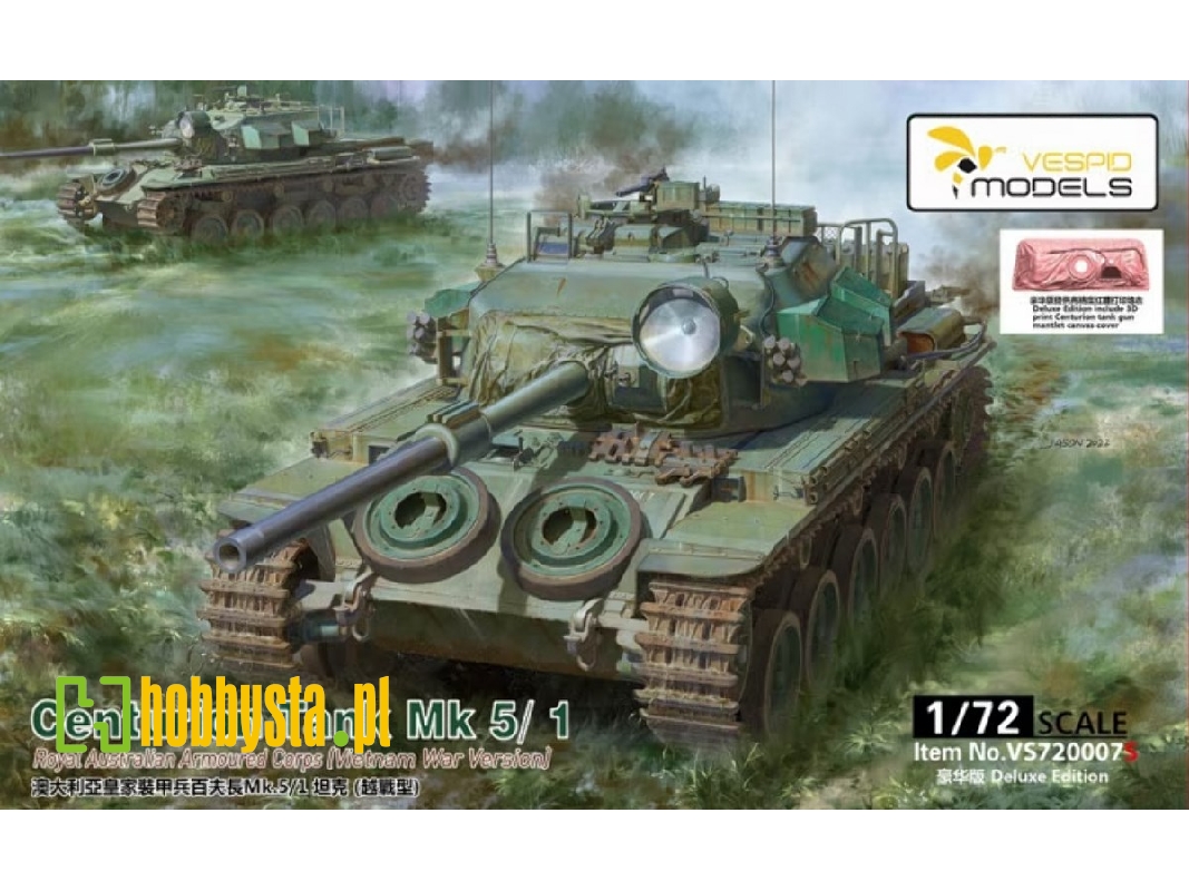 Centurion Tank Mk5/1 Deluxe Edition Royal Australian Armoured Corps (Vietnam War Version) - image 1 Centurion Tank Mk5/1 Deluxe Edition Royal Australian Armoured Corps (Vietnam War Version) - image 1