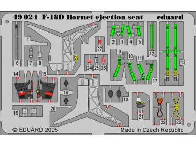 F-18D ejection seat 1/48 - Hasegawa - image 1