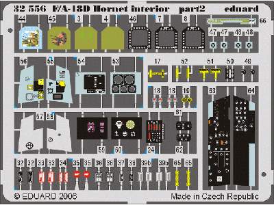 F-18D interior 1/32 - Academy Minicraft - image 3