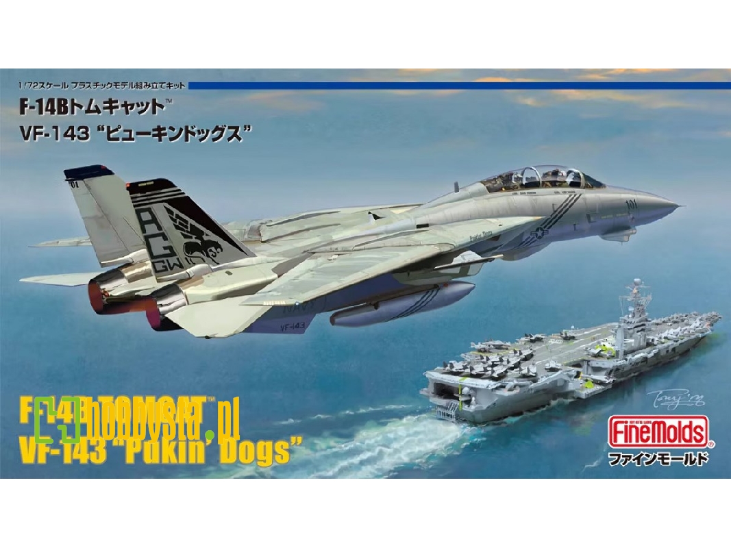 Grumman F-14 B Tomcat - Vf-143 "pukin Dogs" - image 1 Grumman F-14 B Tomcat - Vf-143 "pukin Dogs" - image 1