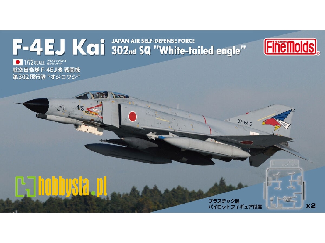 Japan Air Self-defense Force F-4ej Kai 302nd Sq 'white-tailed Eagle' - image 1 Japan Air Self-defense Force F-4ej Kai 302nd Sq 'white-tailed Eagle' - image 1