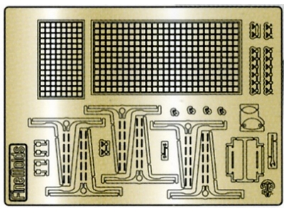 Extra Detail Parts For Type 4 Medium Tank (Photo Etched) - image 1