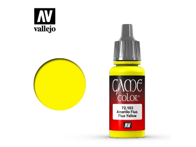  Fluorescent Yellow - paint - image 1