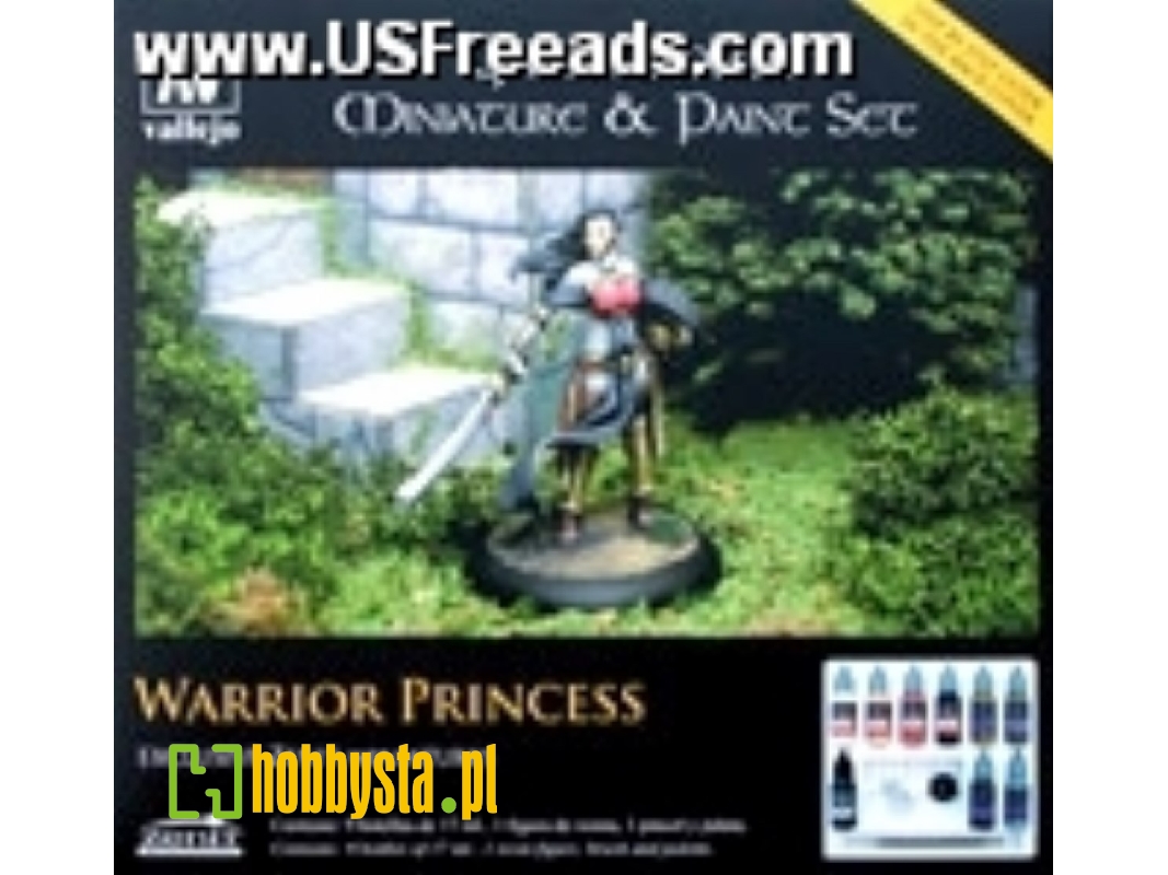 Warrior Princess Paint Set - 9 colors - image 1 Warrior Princess Paint Set - 9 colors - image 1