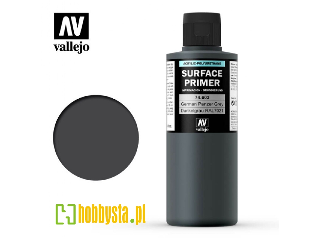 Acrylic Polyurethane - German Panzer Grey / Schwargrau RAL 7021 - image 1