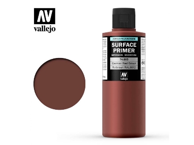 Acrylic Polyurethane - German Red Brown / Rotbraun RAL 8012   - image 1