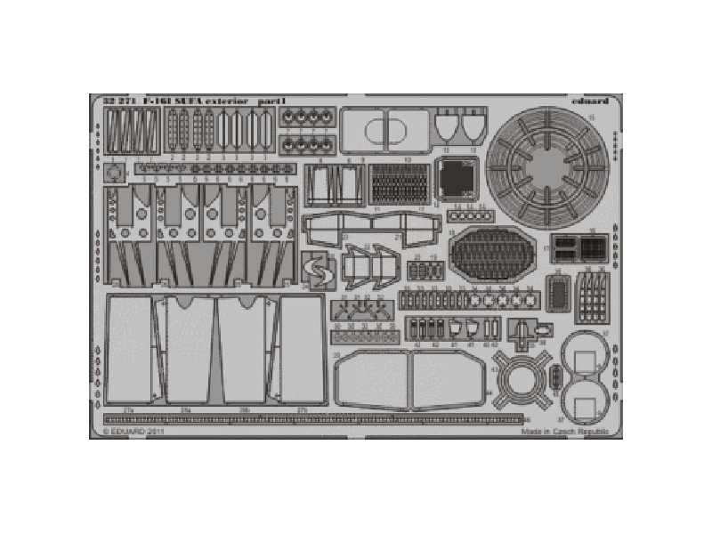 F-16I SUFA exterior 1/32 - Academy Minicraft - image 1